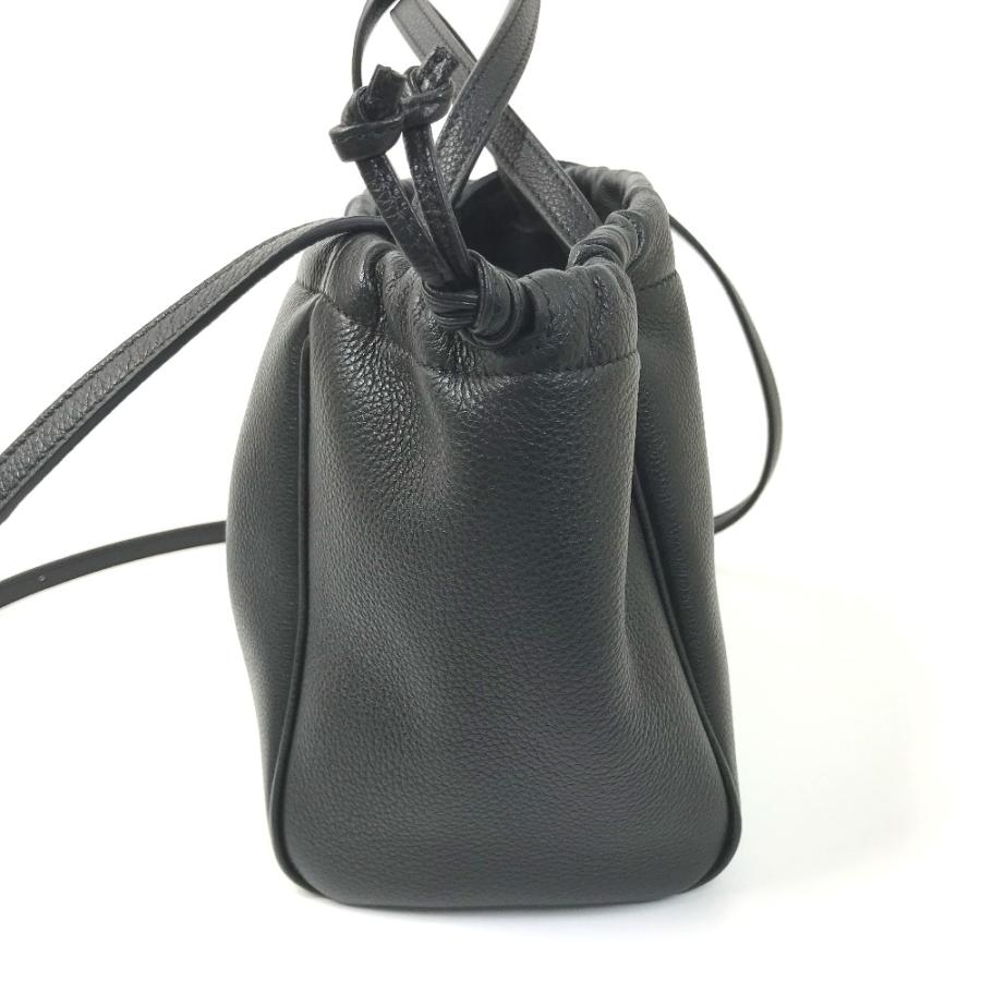 CELINE 美品 セリーヌ スモール カバ ドローストリング キュイル 2WAY 