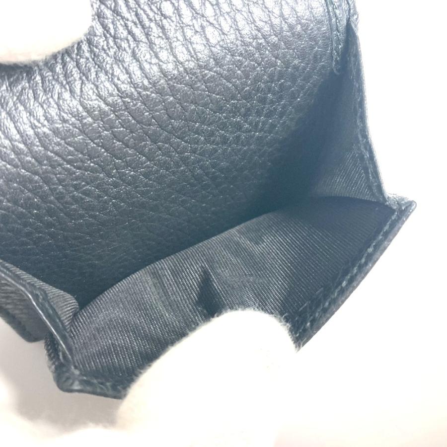 新品同様 GUCCI グッチ 523277 コンパクト ウォレット ミニ GGマーモント 3つ折り財布 ブラック レディース【中古】 | GUCCI | 07