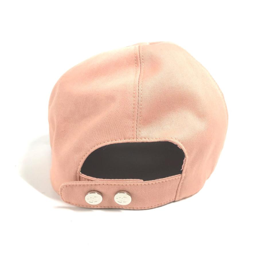 CHANEL シャネル CC ココマーク ロゴ 帽子 キャップ帽 ベースボール スパンコール キャップ ピンク レディース【中古】 | CHANEL | 02