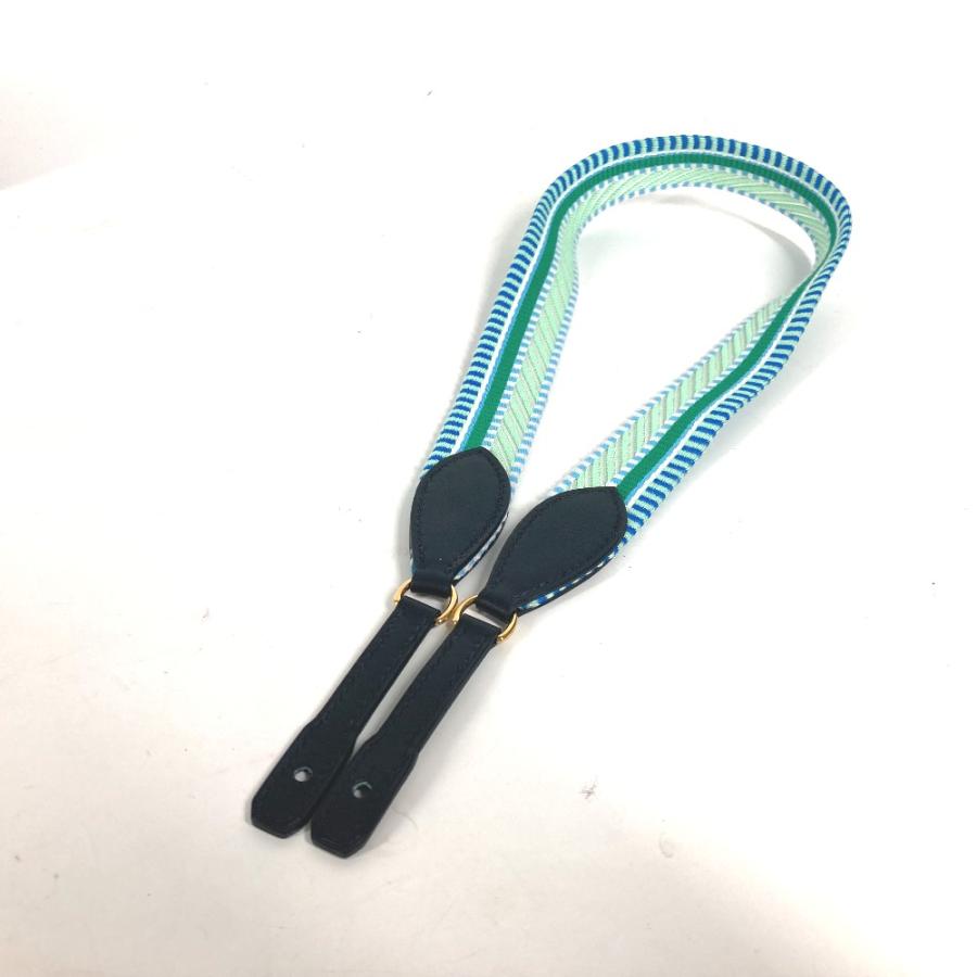 未使用 HERMES エルメス バンドリエール サングル カヴァル トゥー ゴー (Cavale To Go)  ショルダーストラップ グリーン【中古】 | HERMES | 04