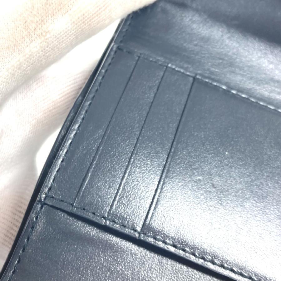 BOTTEGA VENETA ボッテガヴェネタ 651372 カセット 三つ折りファスナーウォレット イントレチャート 3つ折り財布 ブラック【中古】 |  | 08