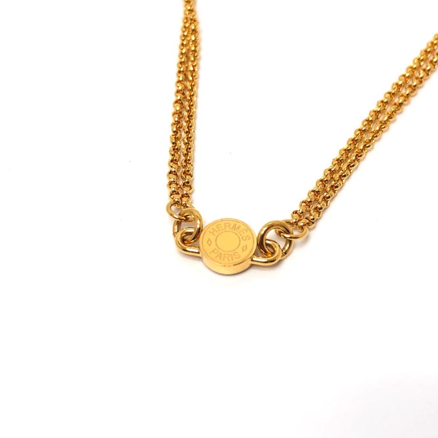 未使用 HERMES エルメス シャルニエールPM ネックレス アクセサリー 小物 ネックレス ゴールド レディース.【中古】 | HERMES | 04