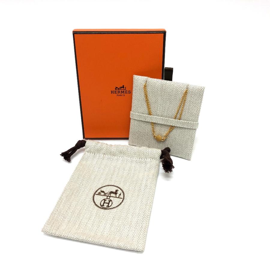 未使用 HERMES エルメス シャルニエールPM ネックレス アクセサリー 小物 ネックレス ゴールド レディース.【中古】 | HERMES | 08