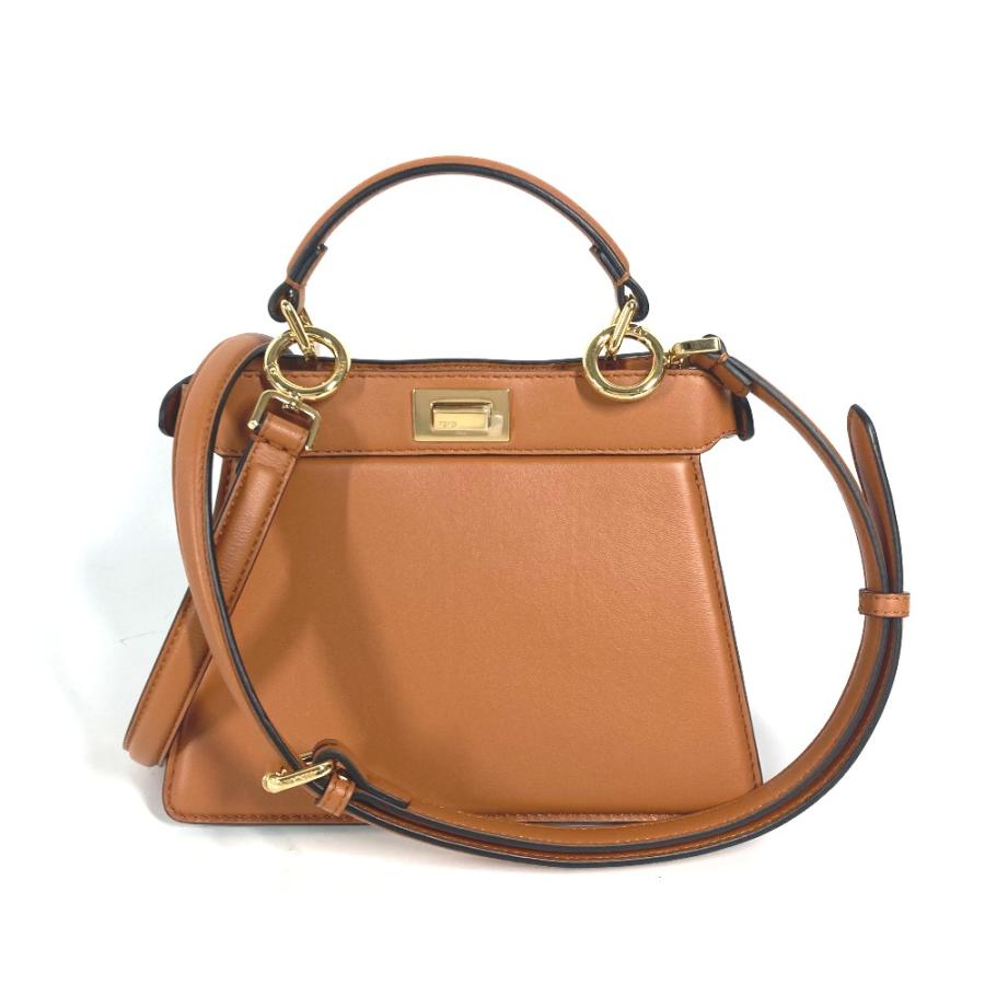 新品 FENDI フェンディ 8BN335 ピーカブー アイシーユー ISeeU プチ 2WAYバッグ ハンドバッグ 斜め掛け カバン ショルダーバッグ【中古】 | FENDI | 01