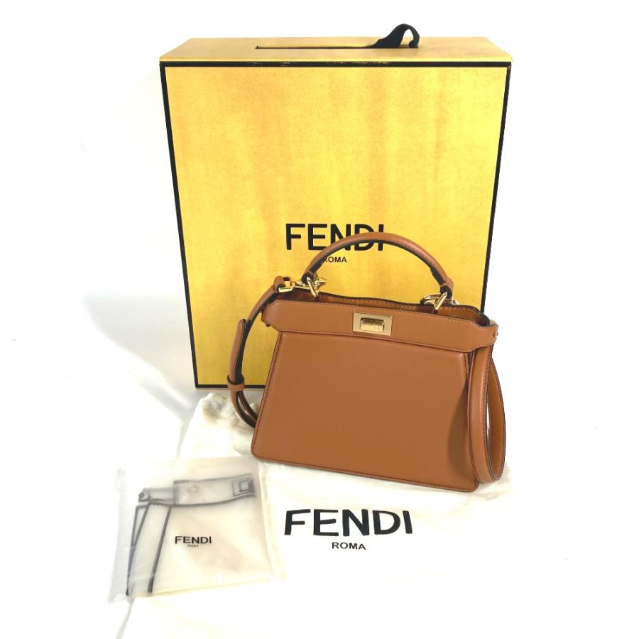新品 FENDI フェンディ 8BN335 ピーカブー アイシーユー ISeeU プチ 2WAYバッグ ハンドバッグ 斜め掛け カバン ショルダーバッグ【中古】 | FENDI | 04