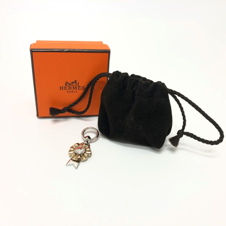 HERMES 新品同様 エルメス ツイリーリング フロット スカーフ