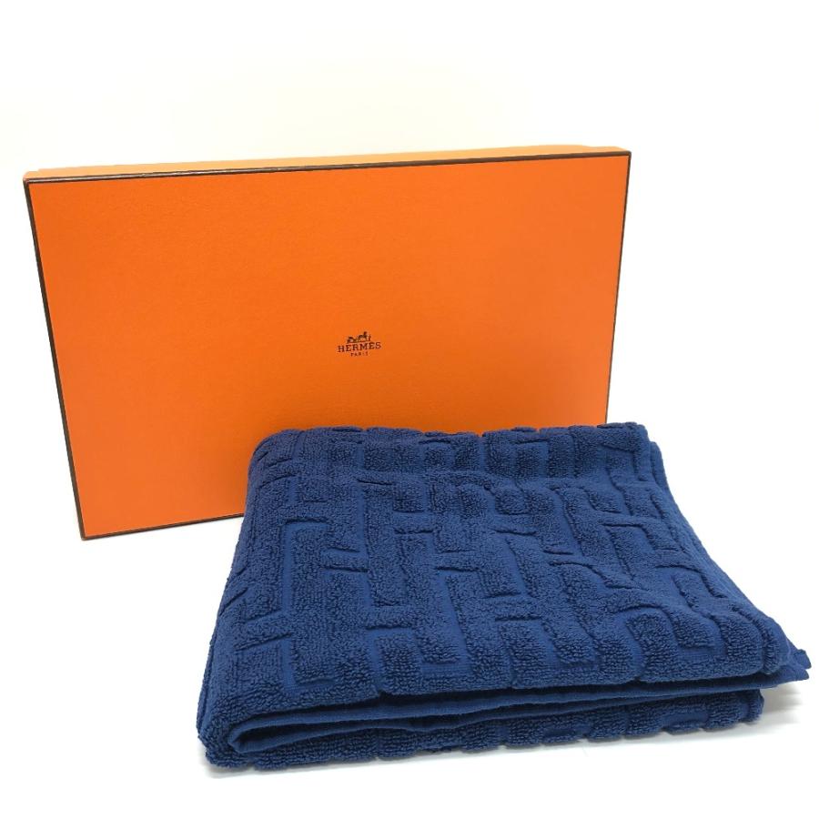 HERMES 未使用 エルメス ラビリンス ビーチタオル バスタオル タオル