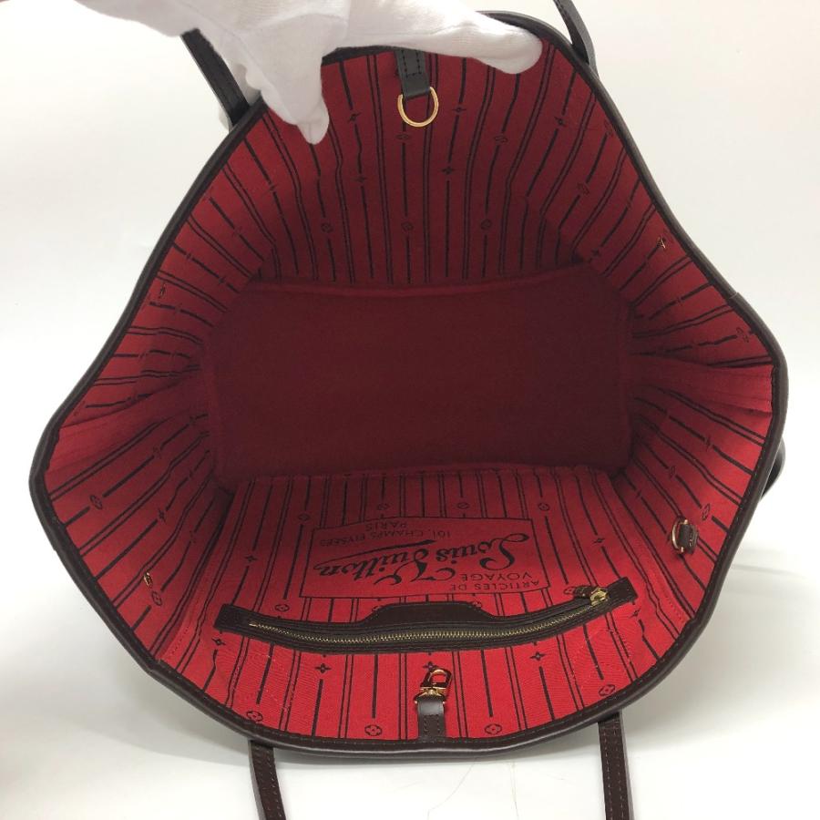 新品同様 LOUIS VUITTON ルイヴィトン N41358 ネヴァーフル MM カバン 肩掛け ダミエ トートバッグ エベヌ ブラウン ユニセックス【中古】 | LOUIS VUITTON | 07