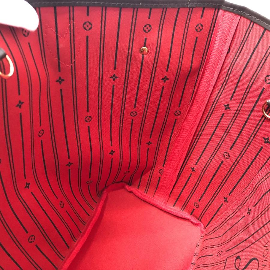 新品同様 LOUIS VUITTON ルイヴィトン N41358 ネヴァーフル MM カバン 肩掛け ダミエ トートバッグ エベヌ ブラウン ユニセックス【中古】 | LOUIS VUITTON | 08