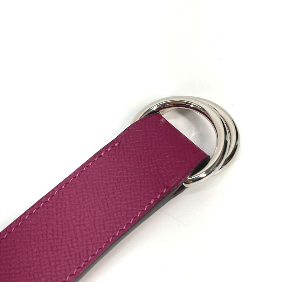 未使用 HERMES エルメス ベルト アクセサリー  スカーフリング ロマンス  スカーフリング アネモネ パープル系 レディース【中古】 | HERMES | 02