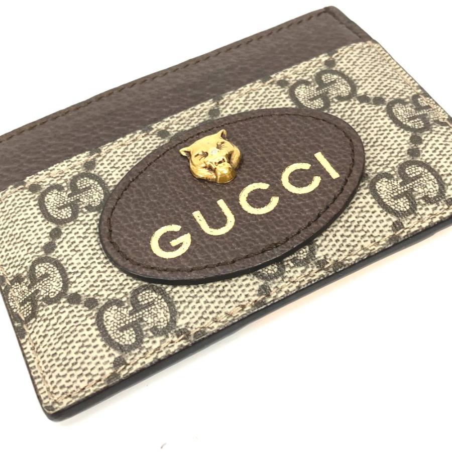 GUCCI（グッチ） 美品 597557 ネオ ヴィンテージ パスケース 名刺入れ