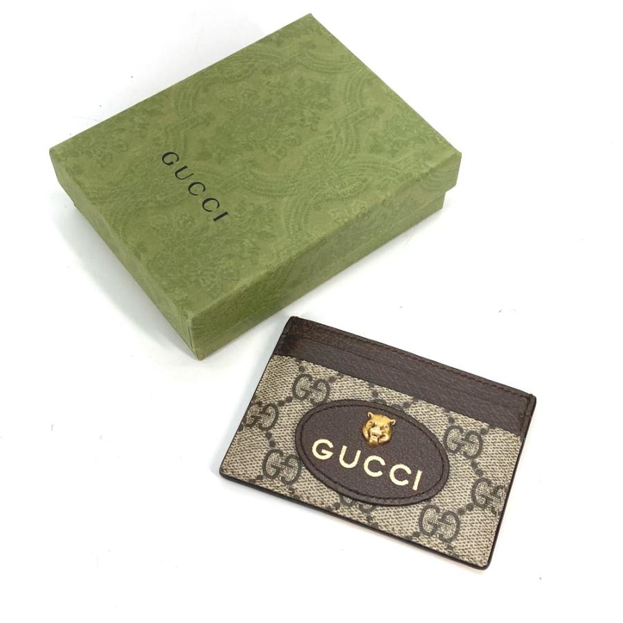 GUCCI（グッチ） 美品 597557 ネオ ヴィンテージ パスケース 名刺入れ