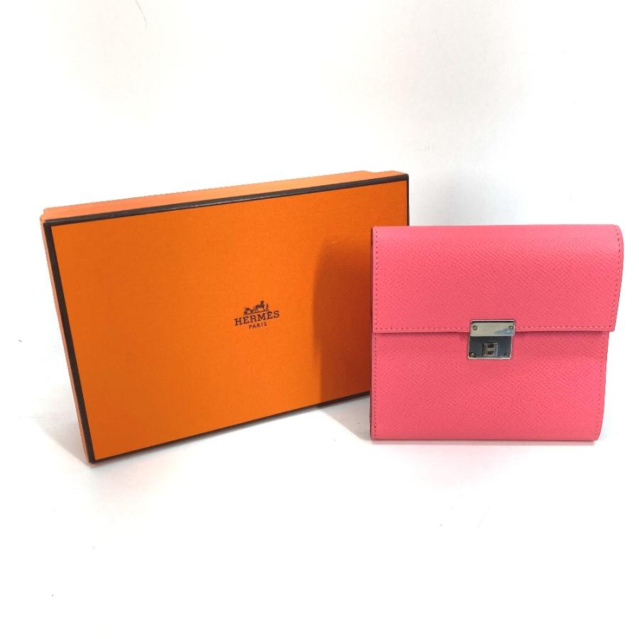【未使用】定価29万 エルメス HERMES クリック12 三つ折り財布 クレ HERMES 未使用 エルメス クリック12 コンパクト ウォレット 3