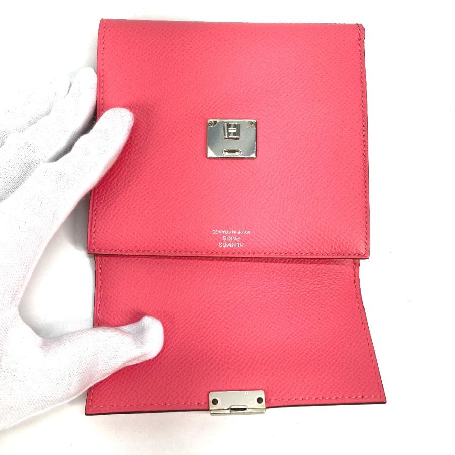 未使用】エルメスメモホルダーピンク