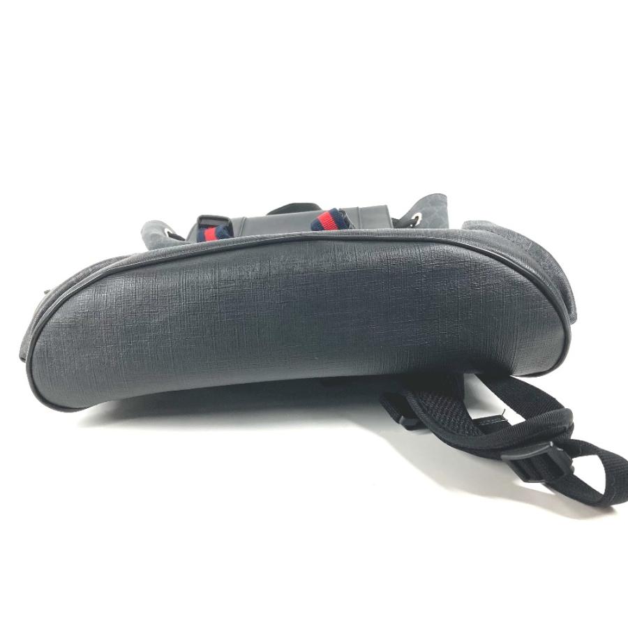 GUCCI グッチ 49556 タイガー バッグパック GGスプリーム リュックサック ブラック メンズ【中古】 | GUCCI | 04