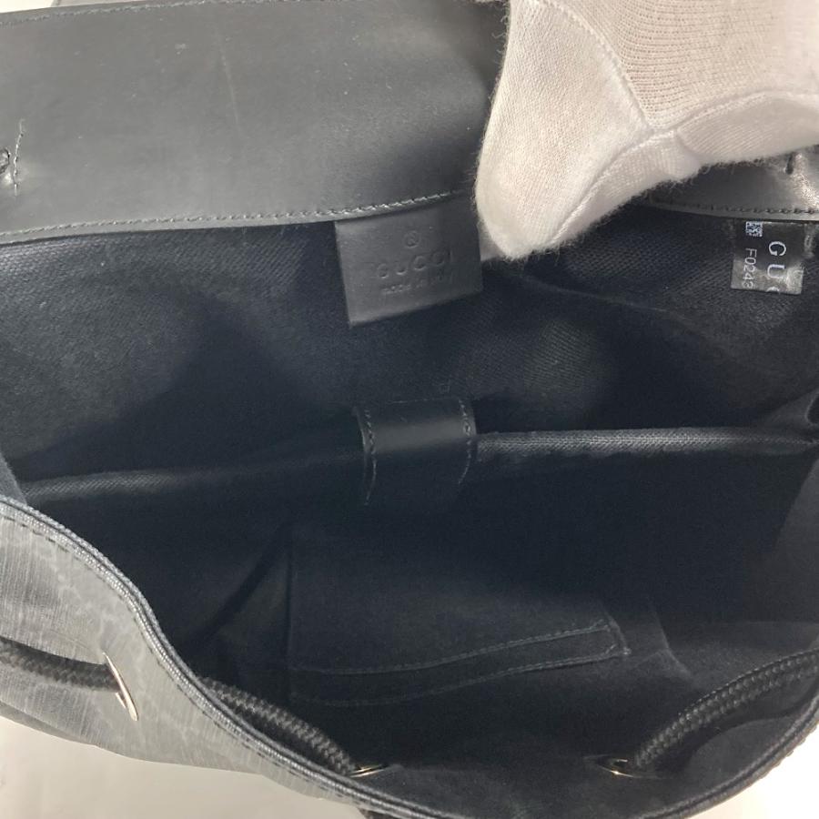 GUCCI グッチ 49556 タイガー バッグパック GGスプリーム リュックサック ブラック メンズ【中古】 | GUCCI | 06