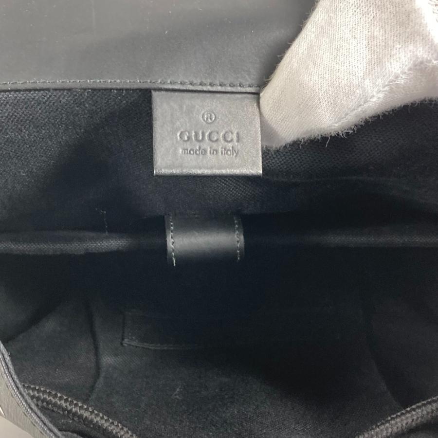 GUCCI グッチ 49556 タイガー バッグパック GGスプリーム リュックサック ブラック メンズ【中古】 | GUCCI | 07