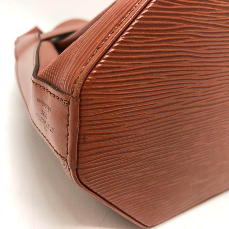 LOUIS VUITTON ルイヴィトン M80193 サックデポール GM 肩掛け エピ ショルダーバッグ ケニアンブラウン ブラウン レディース【中古】 | LOUIS VUITTON | 04