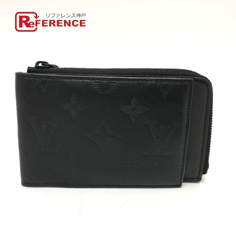 LOUIS VUITTON ルイヴィトン M81526 シャドウ ハイブリッド  財布 ウォレット モノグラム コインケース ノワール ブラック メンズ【中古】 | LOUIS VUITTON
