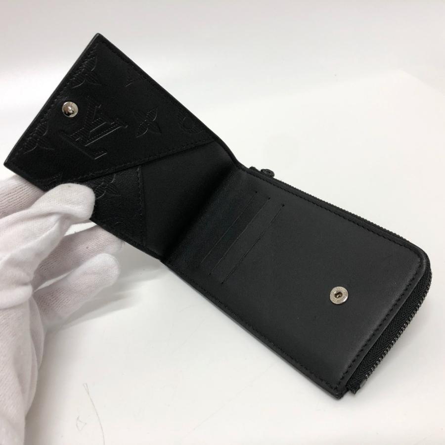 LOUIS VUITTON ルイヴィトン M81526 シャドウ ハイブリッド  財布 ウォレット モノグラム コインケース ノワール ブラック メンズ【中古】 | LOUIS VUITTON | 05