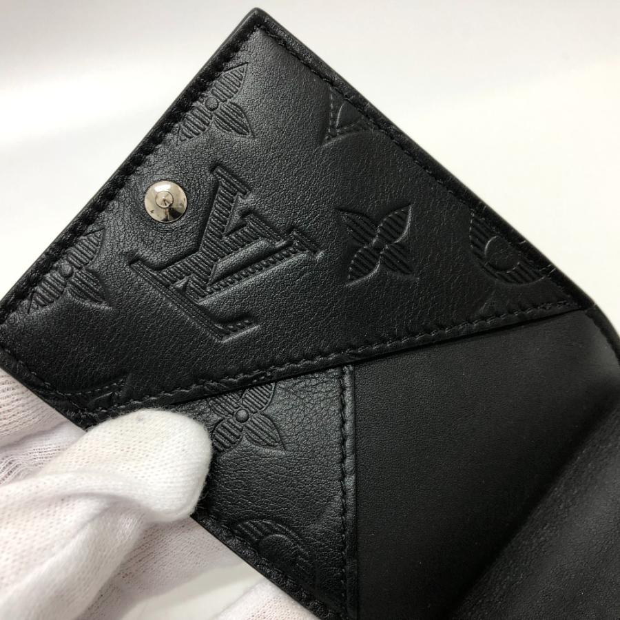 ルイヴィトン　シャドウ　財布　ハイブリット　M81526 ヴィトン モノグラムシャドウ ハイブリッド ウォレット M81526