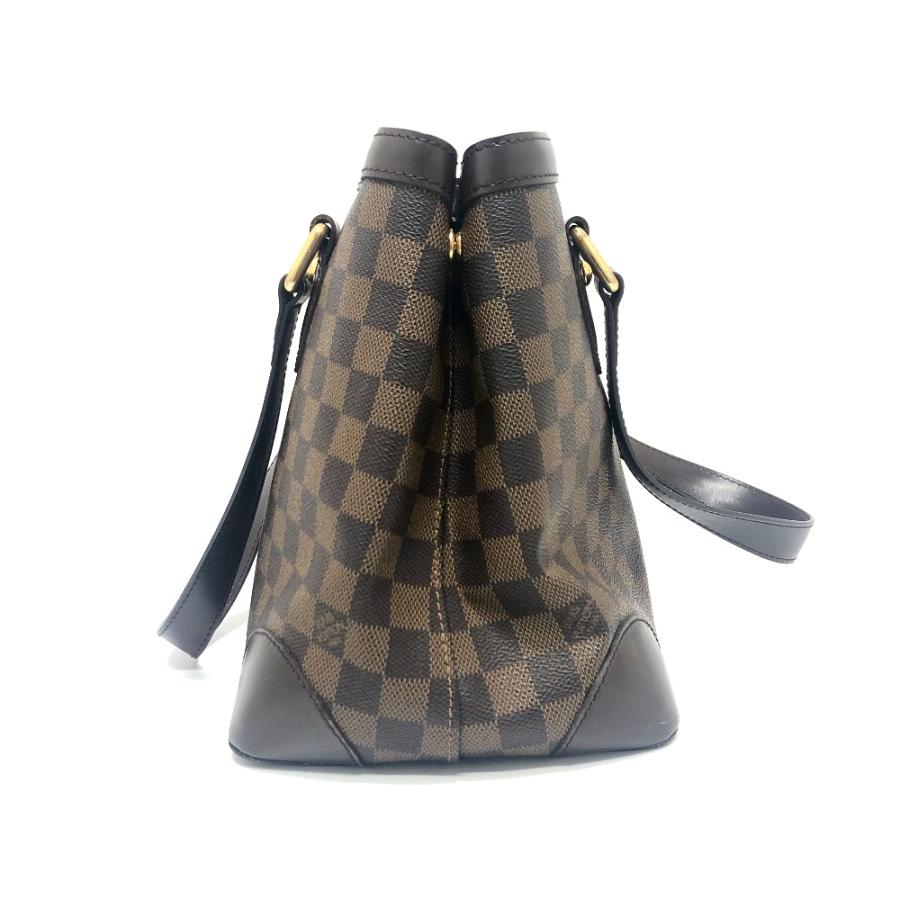 LOUIS VUITTON ルイヴィトン N51205 ハムステッド PM ハンドバッグ カバン バッグ ダミエ トートバッグ エベヌ ブラウン. 【中古】 | LOUIS VUITTON | 02