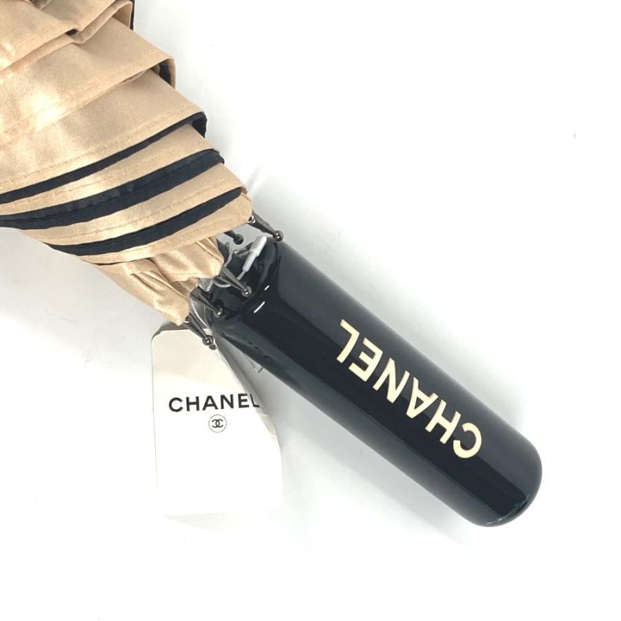 CHANEL シャネル カメリア パラソル 長傘 アンブレラ インテリア 傘 ベージュ レディース【中古】 | CHANEL | 02