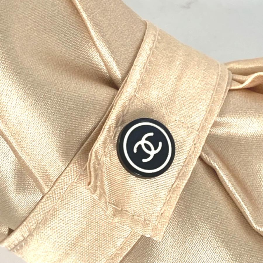 CHANEL シャネル カメリア パラソル 長傘 アンブレラ インテリア 傘 ベージュ レディース【中古】 | CHANEL | 06