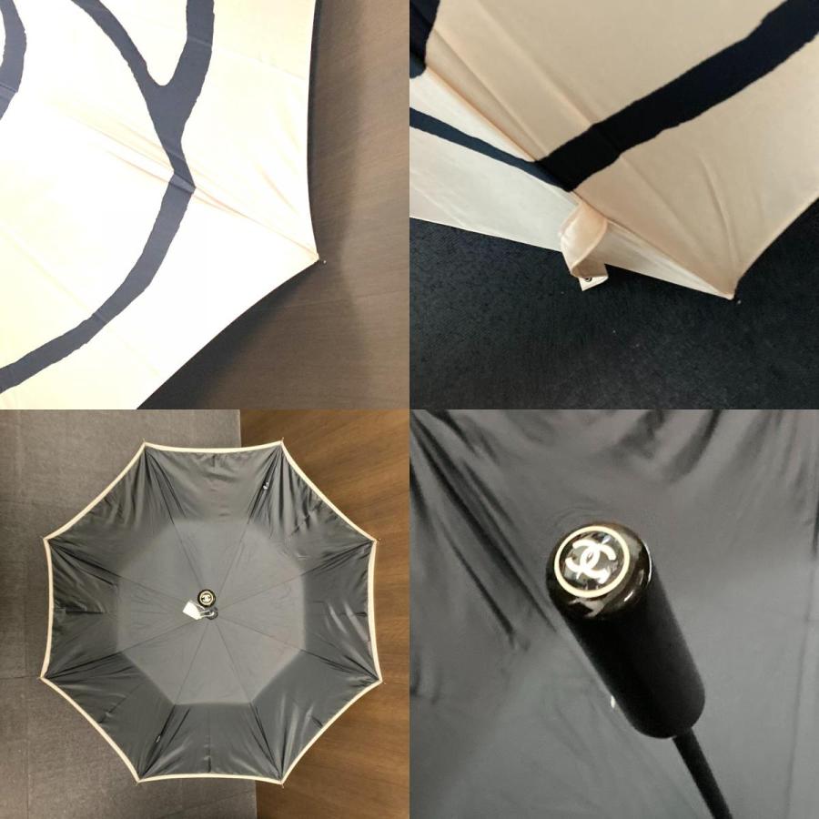 CHANEL シャネル カメリア パラソル 長傘 アンブレラ インテリア 傘 ベージュ レディース【中古】 | CHANEL | 08