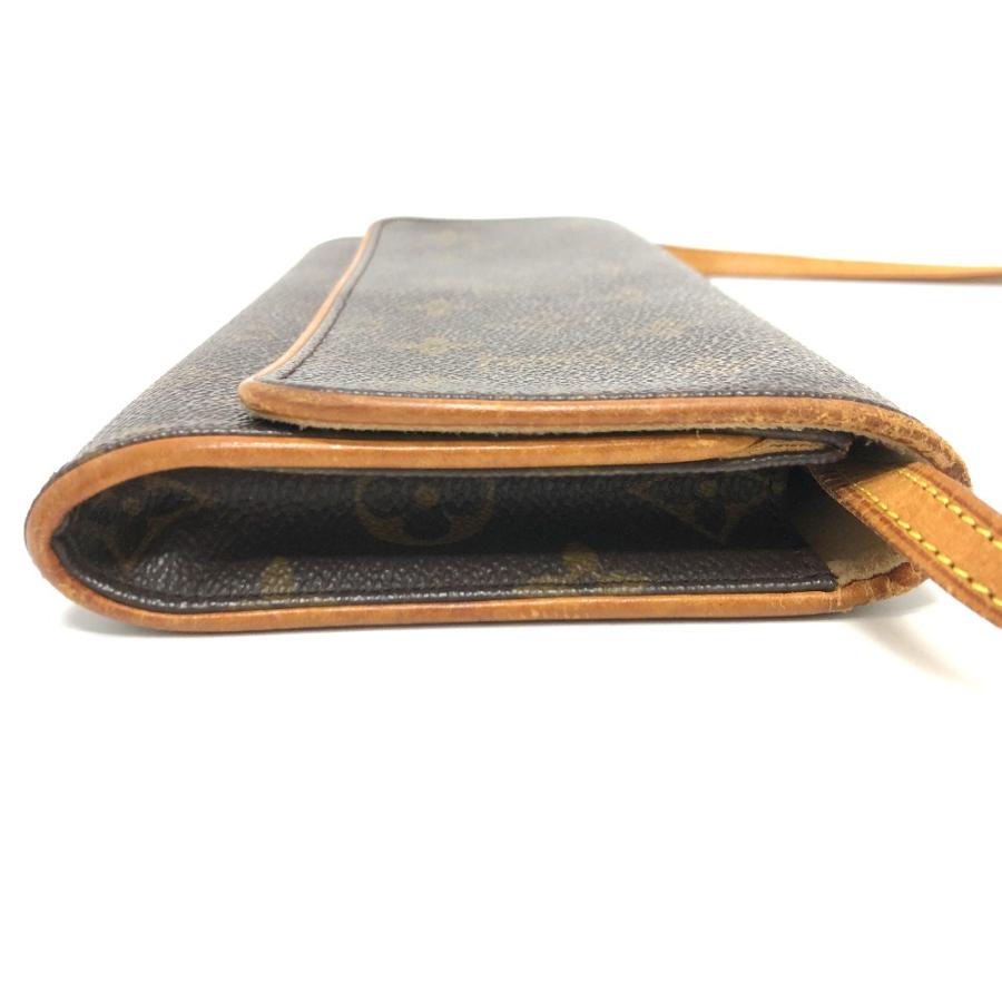 LOUIS VUITTON ルイヴィトン M51852 ポシェット・ツインGM バッグ カバン 斜め掛けバック モノグラム ショルダーバッグ ブラウン 【中古】 | LOUIS VUITTON | 03