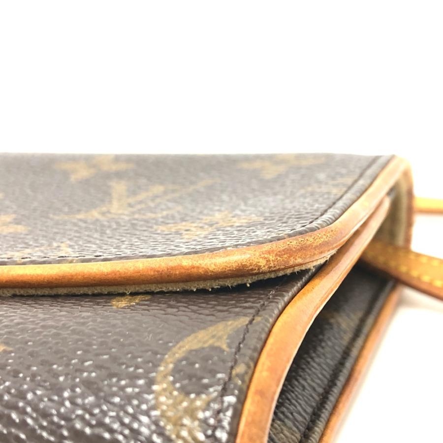 LOUIS VUITTON ルイヴィトン M51852 ポシェット・ツインGM バッグ カバン 斜め掛けバック モノグラム ショルダーバッグ ブラウン 【中古】 | LOUIS VUITTON | 06