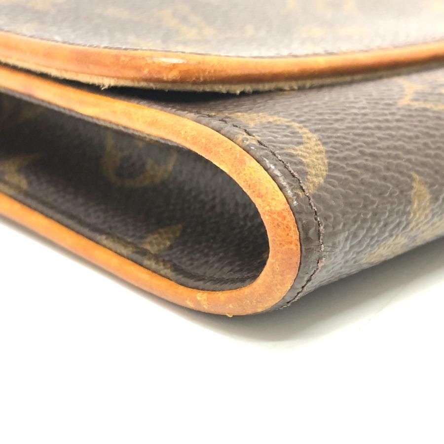 LOUIS VUITTON ルイヴィトン M51852 ポシェット・ツインGM バッグ カバン 斜め掛けバック モノグラム ショルダーバッグ ブラウン 【中古】 | LOUIS VUITTON | 07