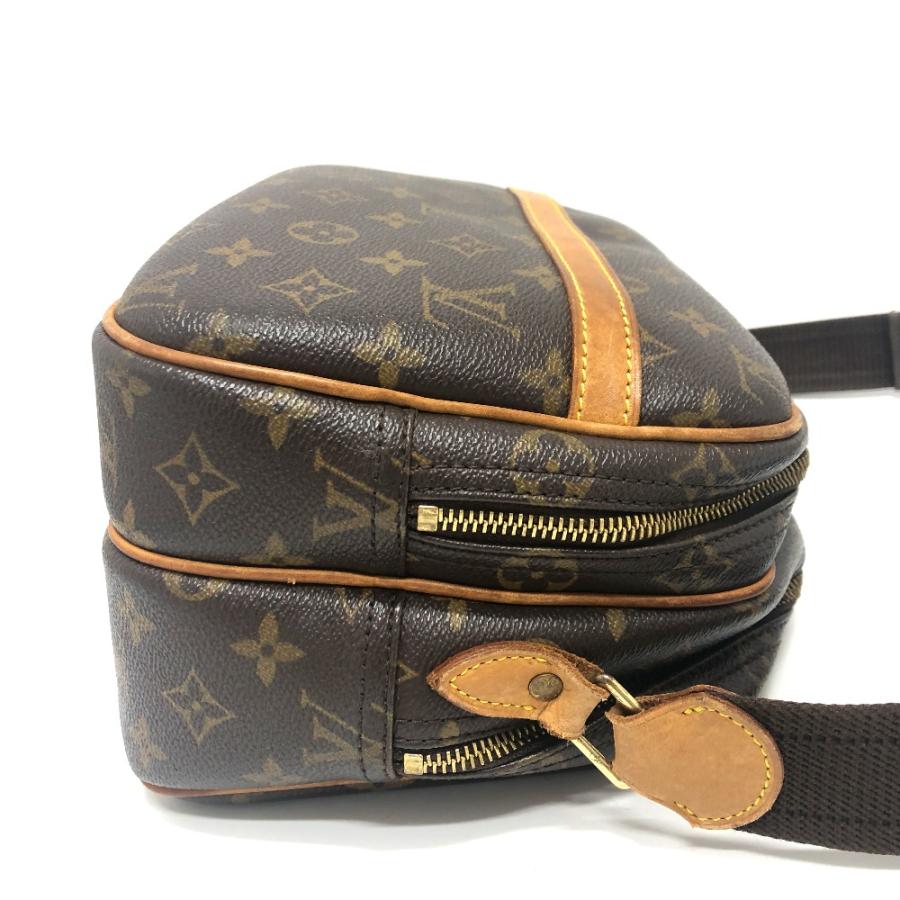 LOUIS VUITTON ルイヴィトン M45254 リポーターPM Wジップ 斜め掛け 肩掛け モノグラム ショルダーバッグ ブラウン レディース【中古】 | LOUIS VUITTON | 02