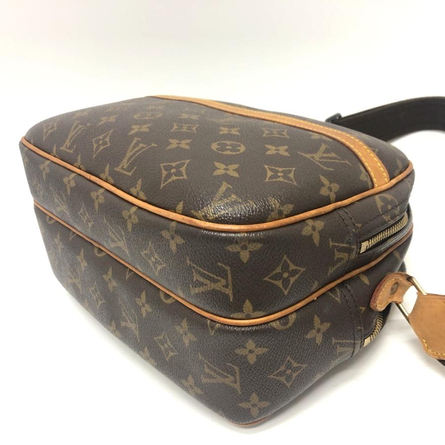 LOUIS VUITTON ルイヴィトン M45254 リポーターPM Wジップ 斜め掛け 肩掛け モノグラム ショルダーバッグ ブラウン レディース【中古】 | LOUIS VUITTON | 03
