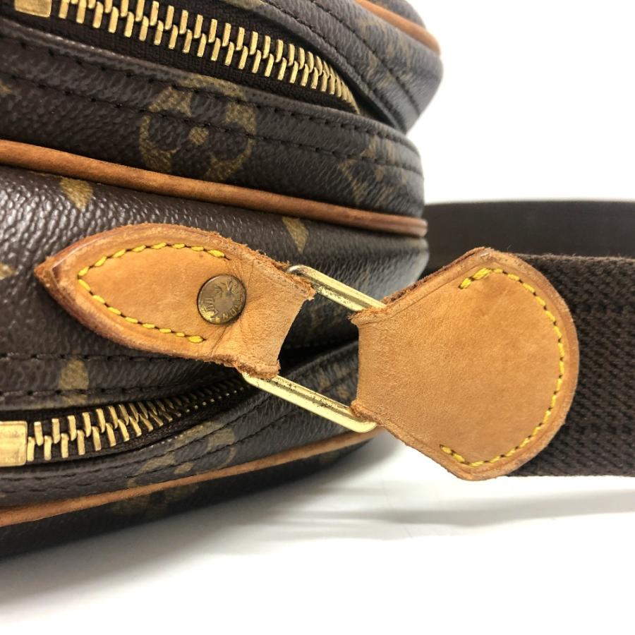 LOUIS VUITTON ルイヴィトン M45254 リポーターPM Wジップ 斜め掛け 肩掛け モノグラム ショルダーバッグ ブラウン レディース【中古】 | LOUIS VUITTON | 05