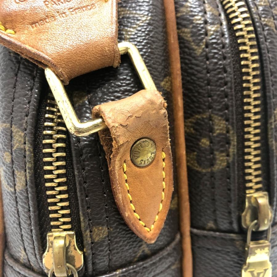 LOUIS VUITTON ルイヴィトン M45254 リポーターPM Wジップ 斜め掛け 肩掛け モノグラム ショルダーバッグ ブラウン レディース【中古】 | LOUIS VUITTON | 07