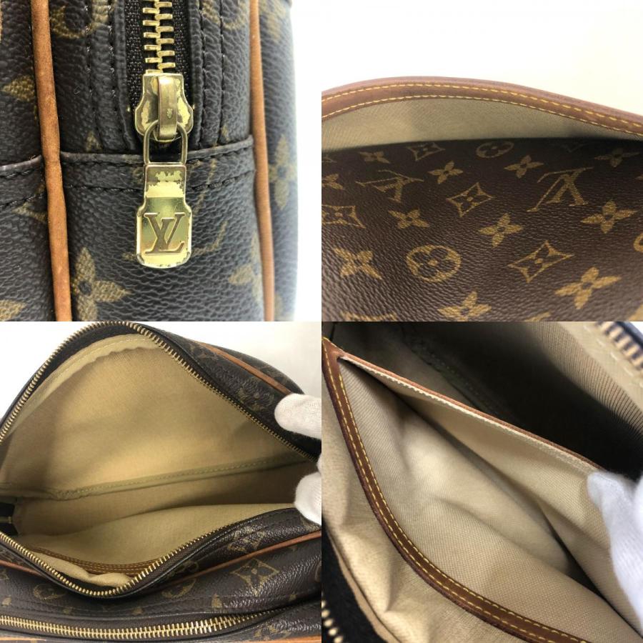 LOUIS VUITTON ルイヴィトン M45254 リポーターPM Wジップ 斜め掛け 肩掛け モノグラム ショルダーバッグ ブラウン レディース【中古】 | LOUIS VUITTON | 08