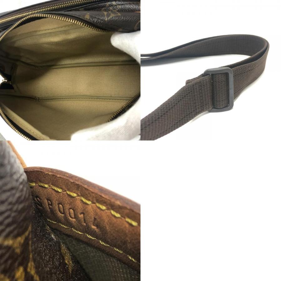 LOUIS VUITTON ルイヴィトン M45254 リポーターPM Wジップ 斜め掛け 肩掛け モノグラム ショルダーバッグ ブラウン レディース【中古】 | LOUIS VUITTON | 09