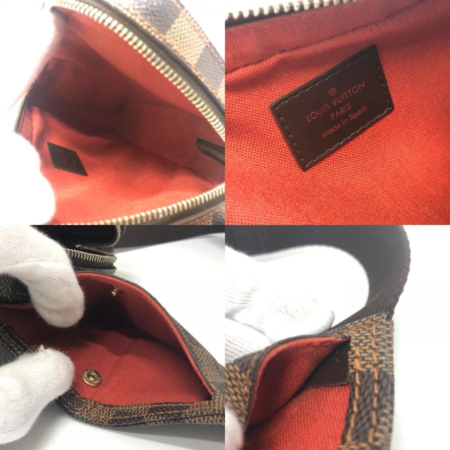 LOUIS VUITTON ルイヴィトン N51994 ジェロニモス カバン ショルダーバッグ ウエストポーチ ダミエ エベヌ ブラウン メンズ【中古】 | LOUIS VUITTON | 08