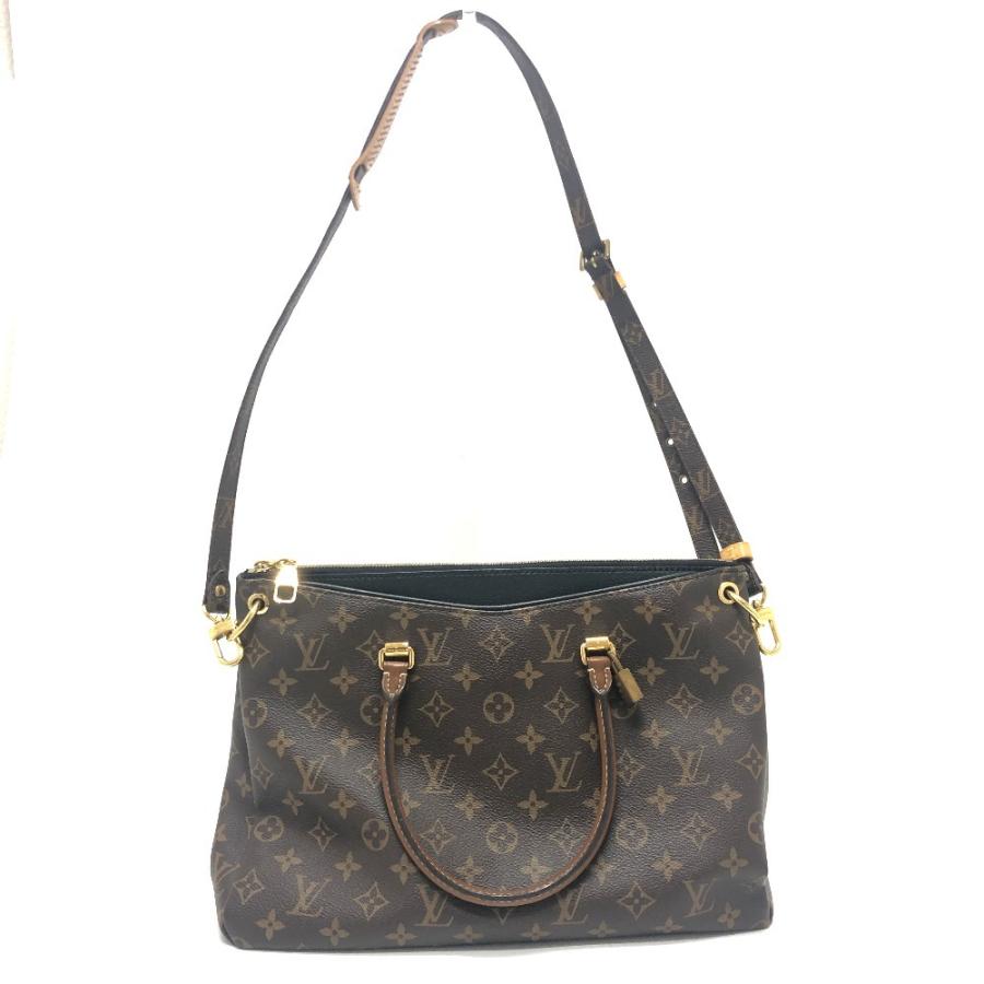LOUIS VUITTON ルイヴィトン M41064 パラス 2WAY ショルダーバッグ 斜め掛け 肩掛け モノグラム ブラウン×ブラック レディース【中古】 | LOUIS VUITTON | 06
