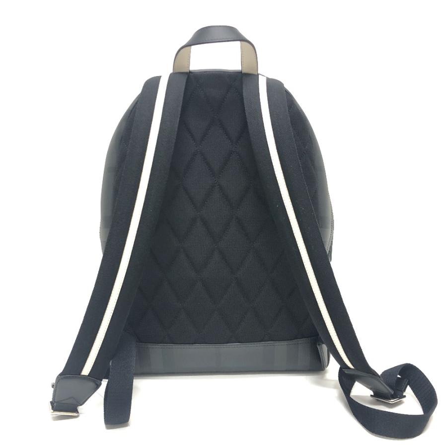 新品同様 BURBERRY バーバリー グラフィック チェック リュックサック バック  リュックサック グレー レディース【中古】 | BURBERRY | 06