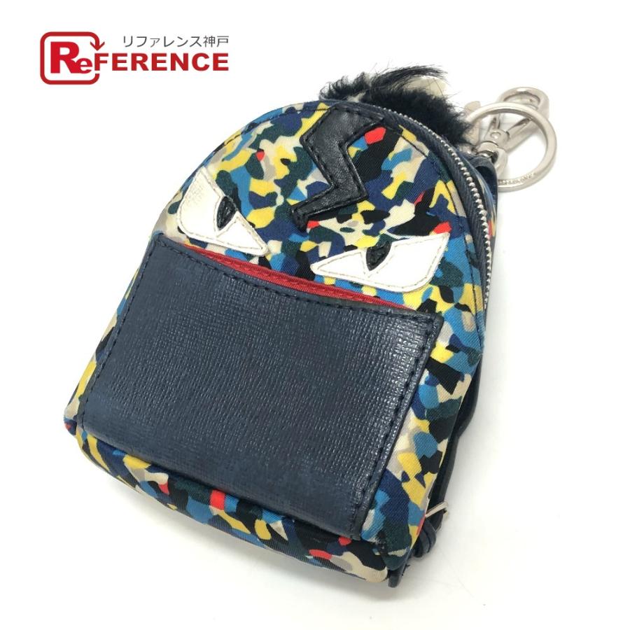 FENDI フェンディ 7AR432 モンスター バックパック リュックサック型 リュックサック キーホルダー キーホルダー レディース【中古】 | FENDI