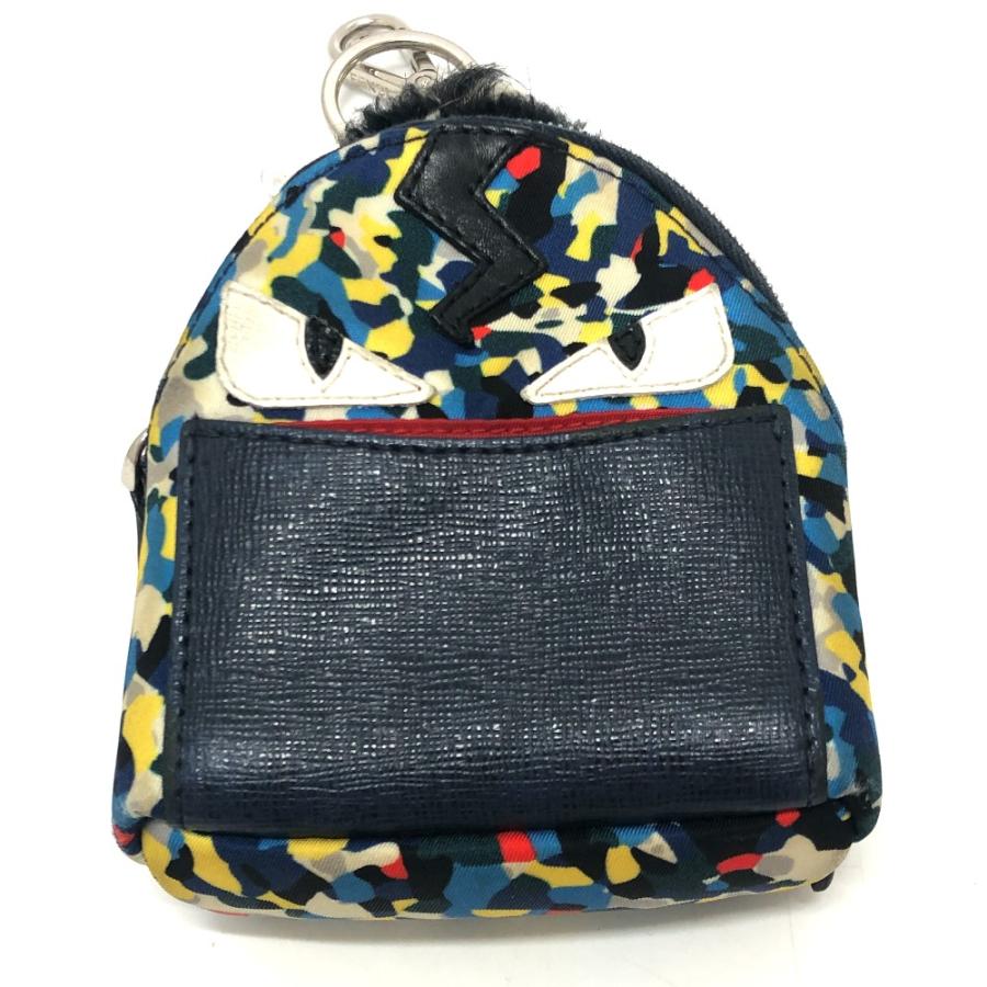 FENDI フェンディ 7AR432 モンスター バックパック リュックサック型 リュックサック キーホルダー キーホルダー レディース【中古】 | FENDI | 01