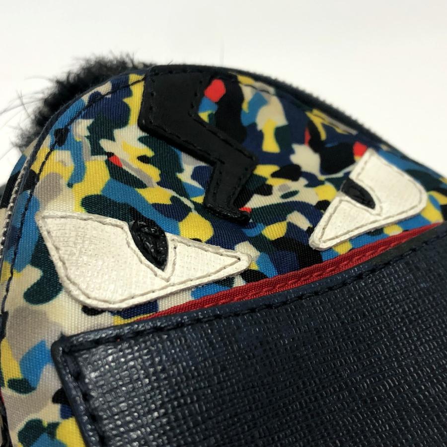 FENDI フェンディ 7AR432 モンスター バックパック リュックサック型 リュックサック キーホルダー キーホルダー レディース【中古】 | FENDI | 07
