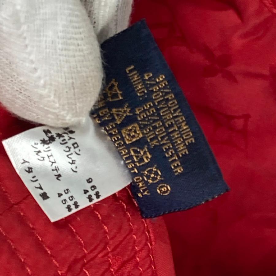 美品 LOUIS VUITTON ルイヴィトン M76536 クレーム ルージュ モノグラム 帽子 バケットハット ボブハット ハット帽 ハット レッド 【中古】_7