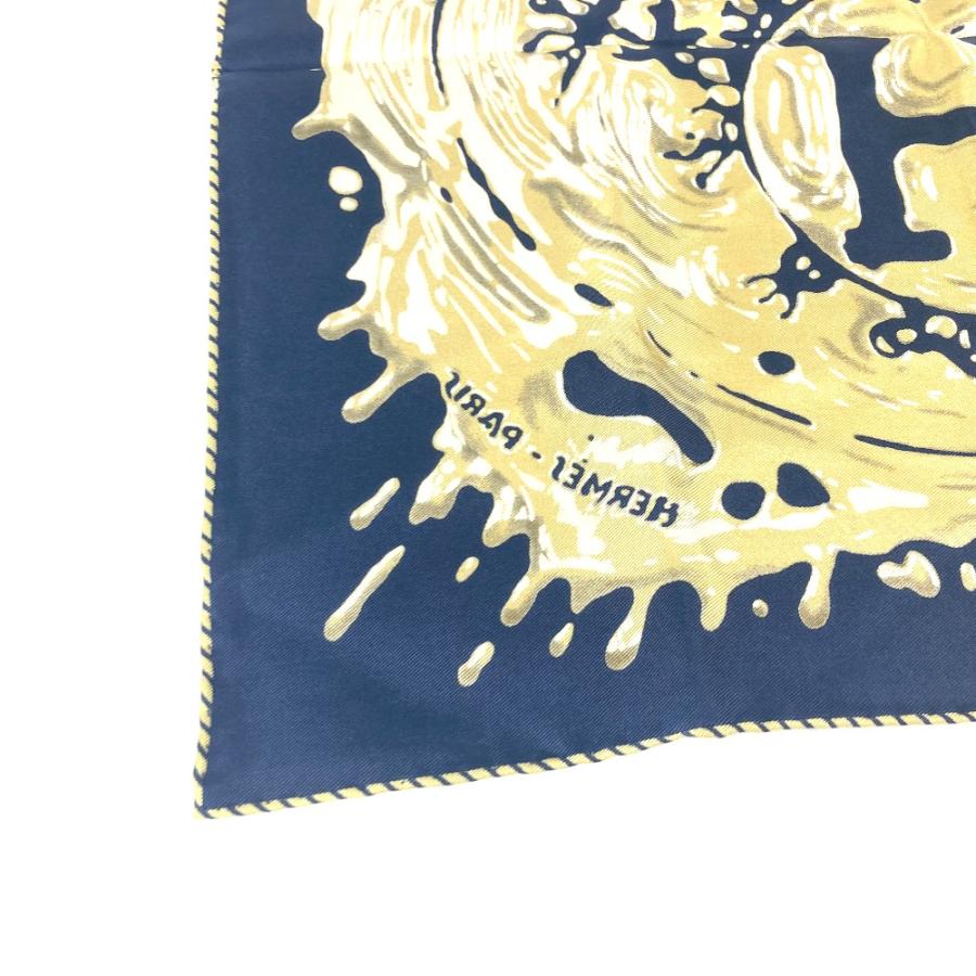 HERMES 未使用 エルメス PEINTURE FRAICHE ペンキ塗りたて カレ45  