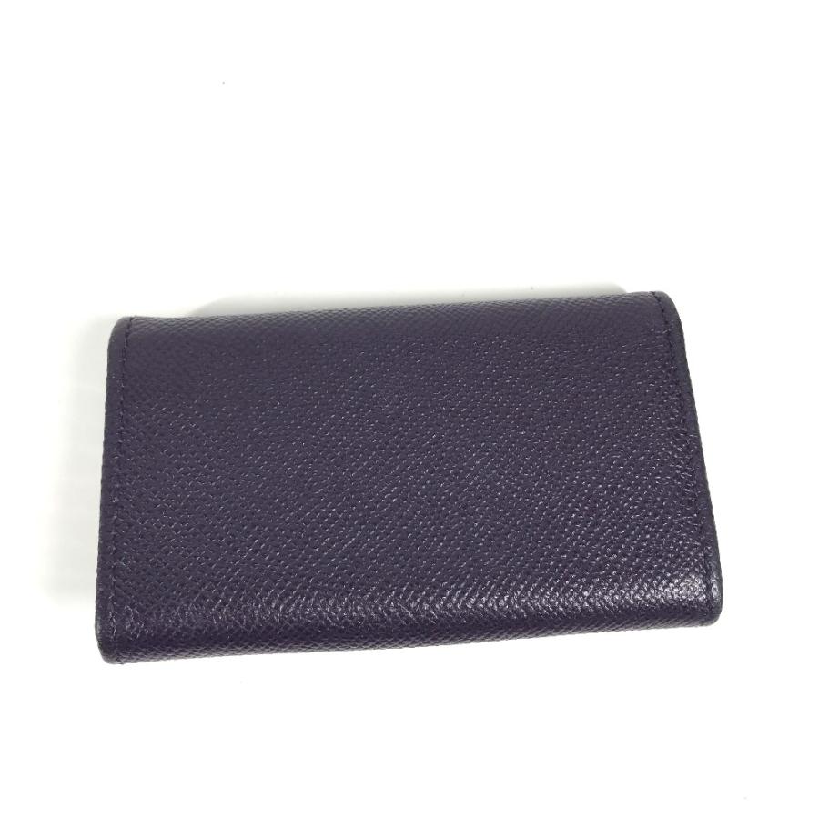 Salvatore Ferragamo サルヴァトーレフェラガモ 22D151 ガンチーニ クリップ式 三つ折り キーリング 鍵 6連 キーケース パープル【中古】 |  | 01