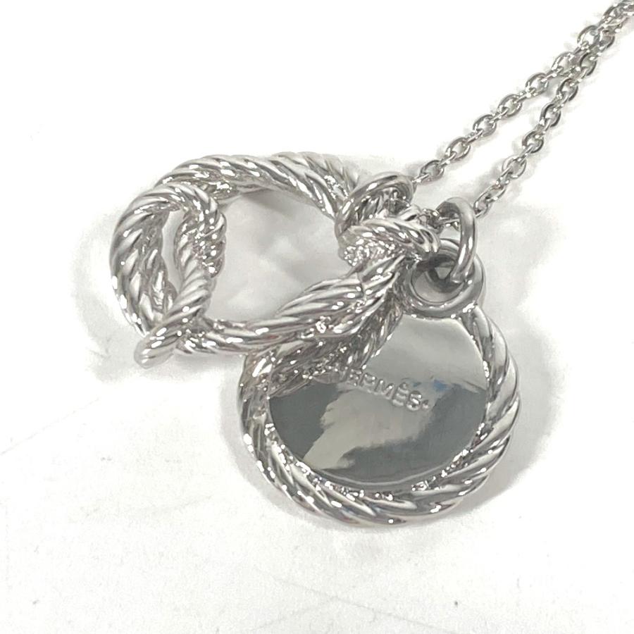 HERMES 美品 エルメス コルダージュ ペンダント アクセサリー 碇 