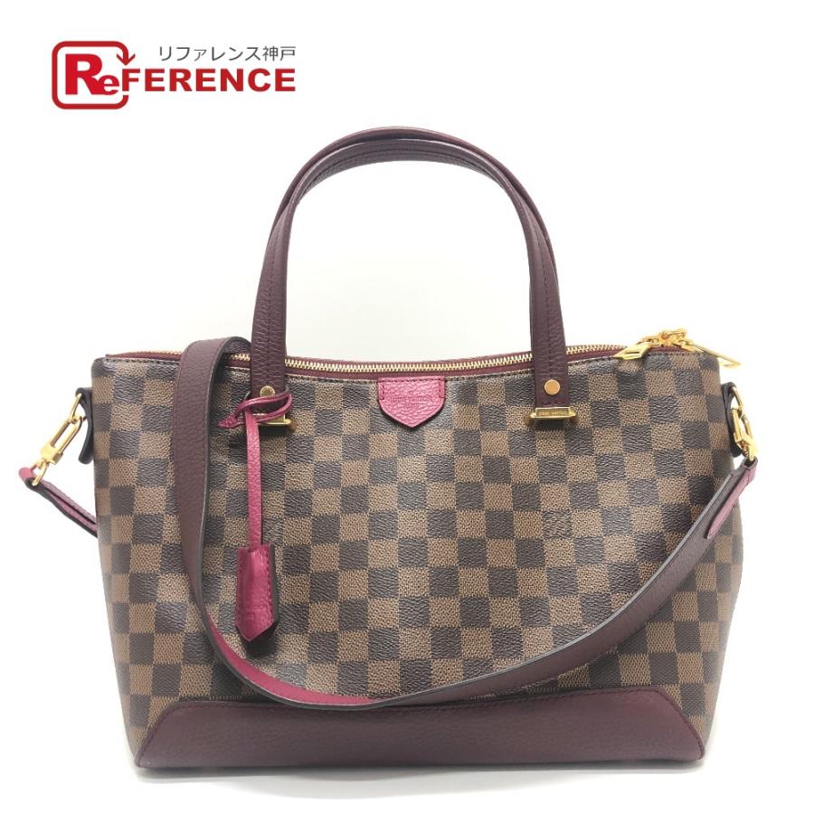 LOUIS VUITTON ルイヴィトン N41015 ハイドパーク 2WAY ショルダーバッグ トートバッグ ダミエ ハンドバッグ ダミエ×フューシャ【中古】 | LOUIS VUITTON