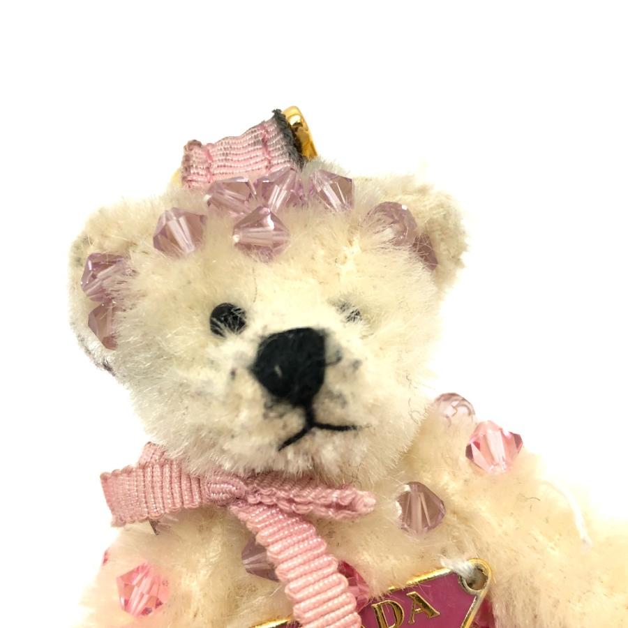 【美品】PRADA プラダ テディ ベア バッグチャーム PRADA(プラダ)の『ベアバッグチャーム』に熱視線!〈韓国アイドル